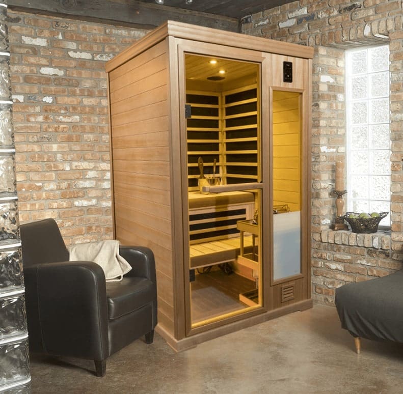 Infrared Saunas: InfraSauna Panel Built by Finnleo