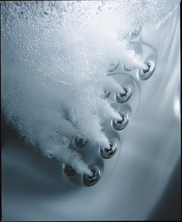 Steam coming out of a machine