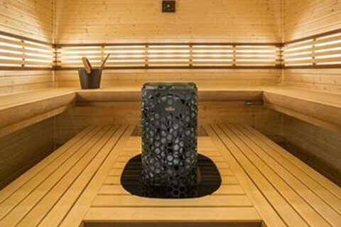 sauna interior