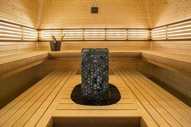 sauna interior