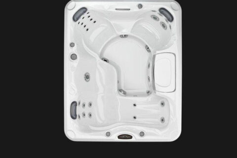 hot tub top view