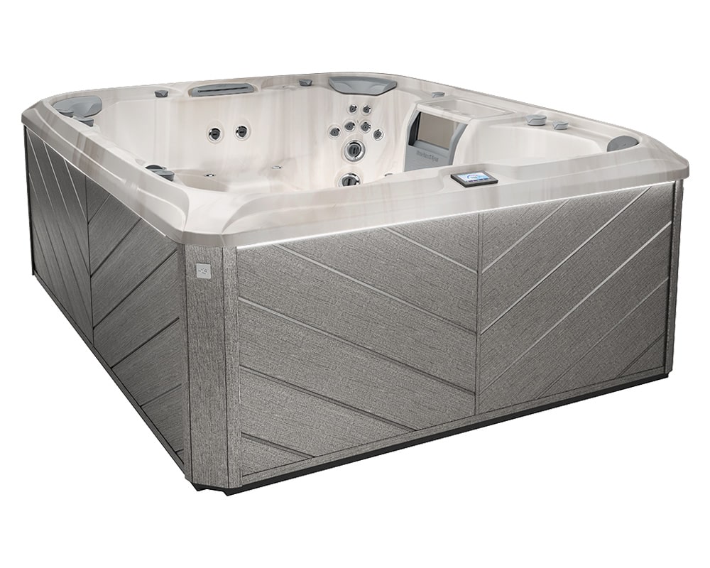 Travertine & Flint Gray