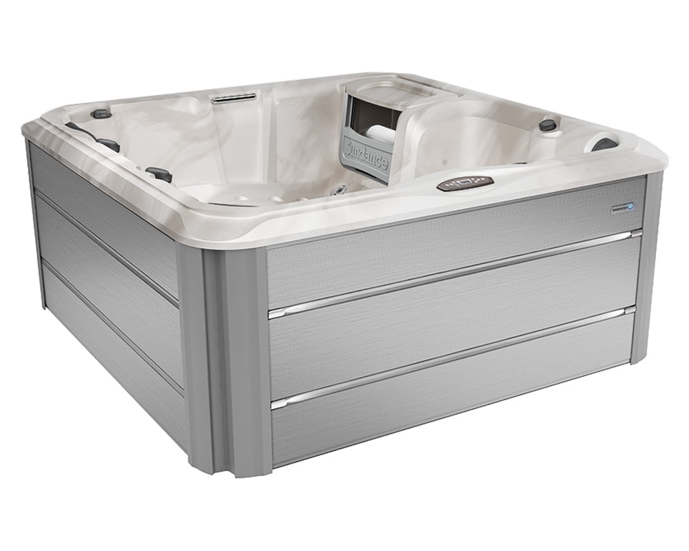 Travertine & Brushed Gray