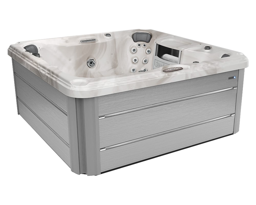 Travertine & Brushed Gray