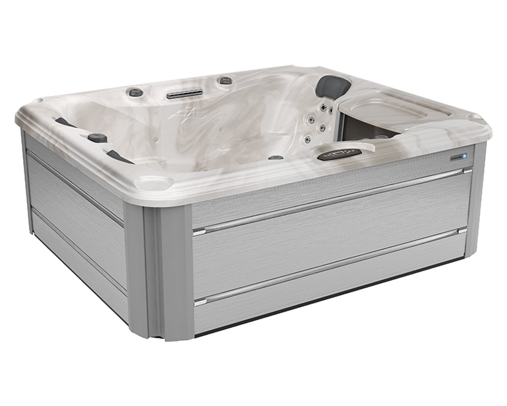 Travertine & Brushed Gray