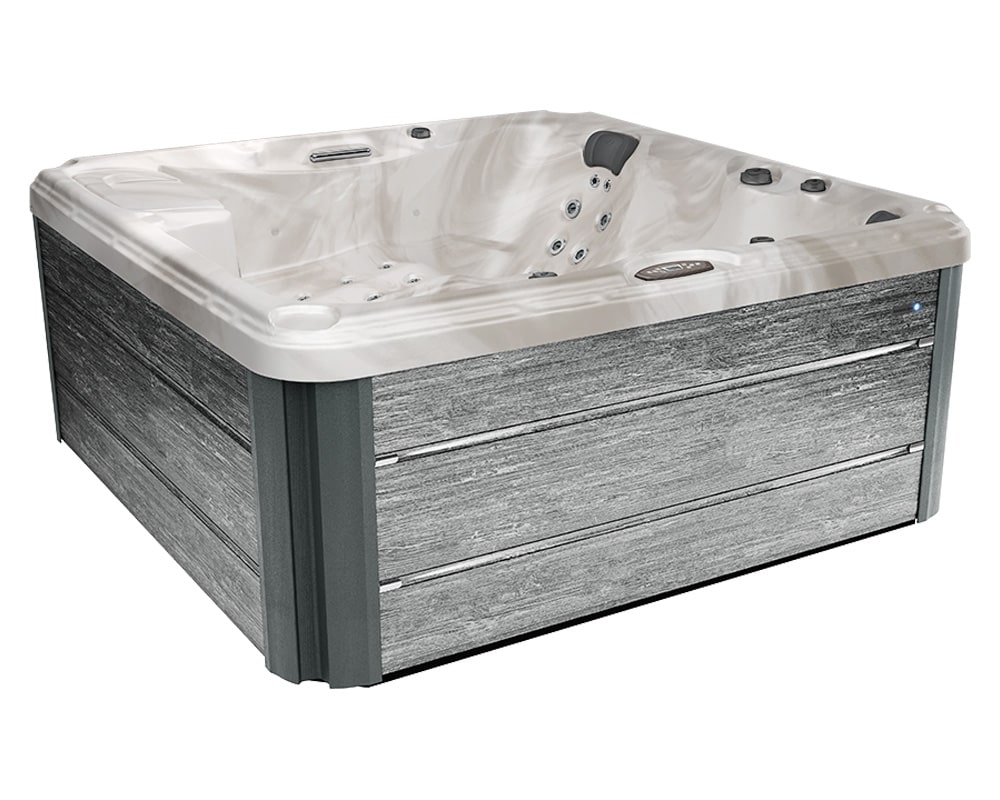 Travertine & Vintage Oak