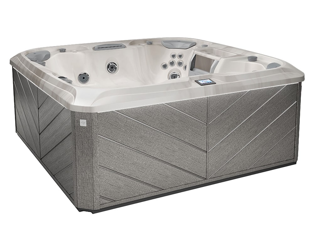 Travertine & Flint Gray
