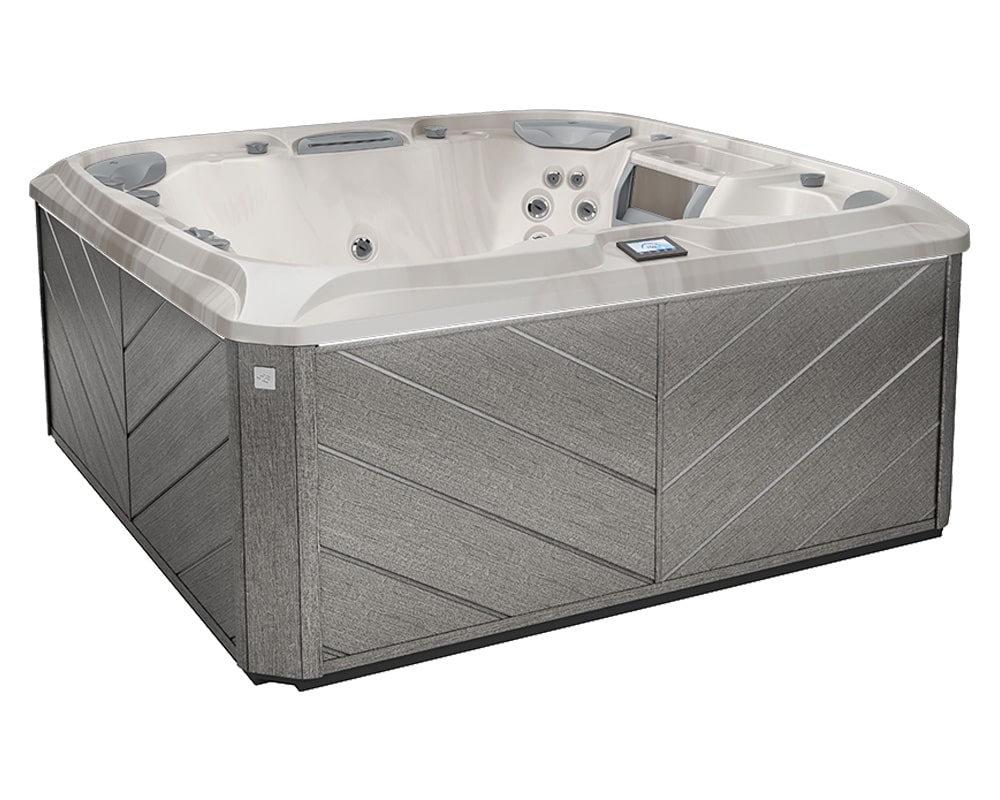 Travertine & Flint Gray